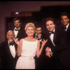 Publicity photo of singer Jo Sullivan (C) with musicians from nightclub engagement (New York)