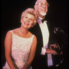 Publicity photo of singer Jo Sullivan (L) with musical director from nightclub engagement (New York)