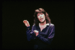 Actress Lily Tomlin in a scene fr the Broadway play "The Search for Intelligent Life in the Universe" (New York)