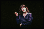 Actress Lily Tomlin in a scene fr the Broadway play "The Search for Intelligent Life in the Universe" (New York)