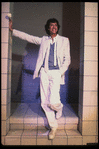Director/choreographer/actor Tommy Tune on the set of his Broadway musical "Nine" (New York)