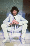 Director/choreographer/actor Tommy Tune on the set of his Broadway musical "Nine" (New York)