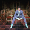 Publicity photo of direcotr/choreographer/actor Tommy Tune on the set of his Broadway musical "Grand Hotel" (New York)