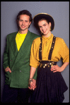 Publicity photo of Olympic skaters Brian Boitano and Katarina Witt (New York)