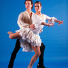 Publicity photo of Olympic skaters Brian Boitano and Katarina Witt (New York)