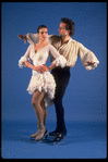 Publicity photo of Olympic skaters Brian Boitano and Katarina Witt (New York)