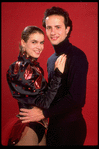 Publicity photo of Olympic skaters Brian Boitano and Katarina Witt (New York)