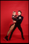 Publicity photo of Olympic skaters Brian Boitano and Katarina Witt (New York)