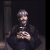 Actor Raul Julia in a scene fr. the New York Shakespeare Festival production of the play "Macbeth" (New York)