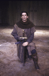 Actor William Converse-Roberts in a scene fr. the New York Shakespeare Festival production of the play "Macbeth" (New York)