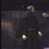Actors (L-R) Raul Julia, William Converse-Roberts & Peter Jay Fernandez in a scene fr. the New York Shakespeare Festival production of the play "Macbeth" (New York)