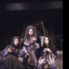 Actresses (L-R) Jeanne Sakata, Mary Louise Wilson & Katherine Hiler in a scene fr. the New York Shakespeare Festival production of the play "Macbeth" (New York)