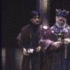 Actors (L-R) Thomas Gibson, Mark Hammer & Scott Allegrucci in a scene fr. the New York Shakespeare Festival production of the play "Macbeth" (New York)