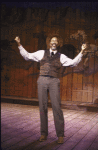Actor Morgan Freeman in a scene fr. the New York Shakespeare Festival's production of the play "The Taming of the Shrew" at the Delacorte Theatre in Central Park. (New York)