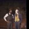 Actors (L-R) Morgan Freeman & George Guidall in a scene fr. the New York Shakespeare Festival's production of the play "The Taming of the Shrew" at the Delacorte Theatre in Central Park. (New York)