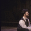Actors Graham Winton & Helen Hunt in a scene fr. the New York Shakespeare Festival's production of the play "The Taming of the Shrew" at the Delacorte Theatre in Central Park. (New York)
