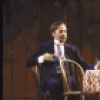Actors Robert Joy (L) & Graham Winton (R) in a scene fr. the New York Shakespeare Festival's production of the play "The Taming of the Shrew" at the Delacorte Theatre in Central Park. (New York)