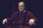 Actor Rex Harrison in a scene fr. the Broadway play "Emperor Henry IV." (New York)