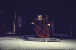 Actor Rex Harrison in a scene fr. the Broadway play "Emperor Henry IV." (New York)