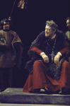 Actor Rex Harrison in a scene fr. the Broadway play "Emperor Henry IV." (New York)