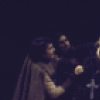 Actors (L-R) Michael Durrell, Stephen D. Newman, Rex Harrison & George Taylor in a scene fr. the Broadway play "Emperor Henry IV." (New York)