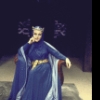 Actress Eileen Herlie in a scene fr. the Broadway play "Emperor Henry IV." (New York)