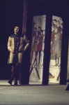 Actor Michael Durrell in a scene fr. the Broadway play "Emperor Henry IV." (New York)