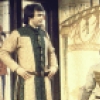 Actors (L-R) Michael Durrell, George Taylor & Stephen D. Newman in a scene fr. the Broadway play "Emperor Henry IV." (New York)