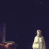 Actors (L-R) Eileen Herlie, Linda de Coff & Rudolph Willrich in a scene fr. the Broadway play "Emperor Henry IV." (New York)