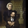 Actors Joan Potter & Edward Seamon in a scene fr. the Roundabout Theatre production of the play "The Master Builder." (New York)