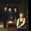 Actors (L-R) Edward Seamon, Joan Potter, Tom Klunis & Laurie Kennedy in a scene fr. the Roundabout Theatre production of the play "The Master Builder." (New York)