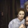 (clockwise fr. top) Actors Joan Potter, Laurie Kennedy, Edward Seamon & Susan Pellegrino in a company shot fr. the Roundabout Theatre production of the play "The Master Builder." (New York)