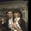 Actresses (L-R) Aideen O'Kelly & Tandy Cronyn in a scene fr. the Roundabout Theatre production of the play "The Killing of Sister George." (New York)