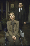 Actors Eva Marie Saint & Milton Selzer in a scene fr. the Roundabout Theatre production of the play "Duet For One." (New York)