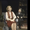 Actors Eva Marie Saint & Milton Selzer in a scene fr. the Roundabout Theatre production of the play "Duet For One." (New York)