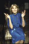 Actress Eva Marie Saint in a scene fr. the Roundabout Theatre production of the play "Duet For One." (New York)