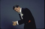 Actor Edward Duke in a publicity shot for the Roundabout Theatre production of the one-man play "Jeeves Takes Charge." (New York)