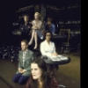 Actress (from) Kaiulani Lee with (back, L-R) actors Don Parker, Michael Sacks, Shirley Knight, Barbara Montgomery and Douglas Travis in a scene from the Broadway play "Kennedy's Children." (Boston)