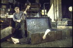 Actor Charles Durning in a scene from the Broadway production of the play "Knock Knock" (New York)