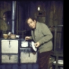 Actor Daniel Seltzer in a scene from the Circle Repertory Company production of the play "Knock Knock" (New York)