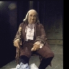 Actor Howard Da Silva as Benjamin Franklin in a publicity shot for the Broadway musical "1776." (New York)