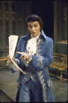 Actor Clifford David as Edward Rutledge in a scene fr. the Broadway musical "1776." (New York)