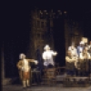 Actor (C)  William Daniels w. cast members in a scene fr. the Broadway musical "1776." (New York)