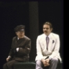 Actors (L-R) Sam Gray and Richard Jordan in a scene from the New York Shakespeare Festival production of the play "Three Acts of Recognition." (New York)