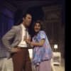 Actors Charles Siebert and Joan Pape in a scene from the American Shakespeare Theatre production of the play "Cat On A Hot Tin Roof" (Stratford)