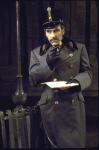 Actor Maximilian Schell in a scene fr. the Broadway play "A Patriot For Me." (New York)