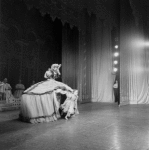 Mother Ginger and young dancer,in a New York City Ballet production of "The Nutcracker."