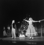 Zina Bethune and David Richardson, in a New York City Ballet production of "The Nutcracker."