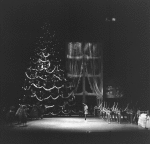 Fight scene with mice and toy soldiers from first act, in a New York City Ballet production of "The Nutcracker."