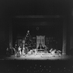 Party scene from first act, in a New York City Ballet production of "The Nutcracker."